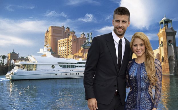 Las carísimas y lujosas vacaciones de Shakira y Piqué en Las Bahamas 