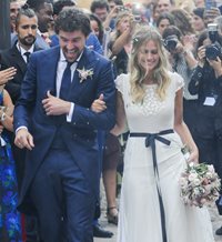 El baloncestista Sergio Llull se casa en Mahón con Almudena Cánovas