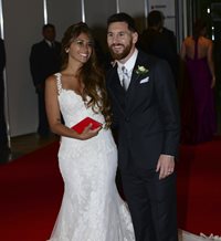 Messi y Antonella y su comentado baile de boda