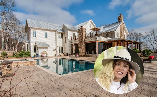 Miley Cyrus estrena vida en su nueva mansión de 4'9 millones de euros