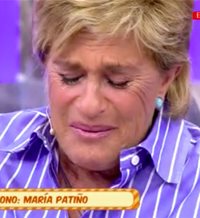 María Patiño hace que Chelo García-Cortés se rompa en directo