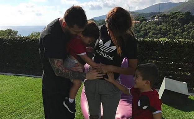 Leo Messi y Antonella Rocuzzo esperan su tercer hijo