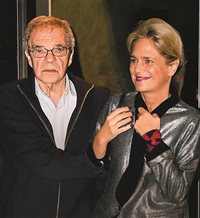 Primeras fotos de Isabel Sartorius con el expresidente de Telefónica