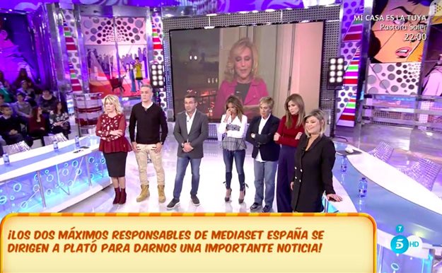 La última crueldad a Lydia Lozano revela que 'Sálvame' dará las Campanadas de Telecinco