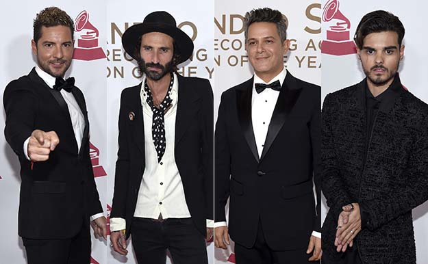 Alejandro Sanz, arropado por amigos y compañeros, recibe el Grammy a toda su obra