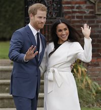 El príncipe Harry y Meghan Markle: su primer posado tras su compromiso