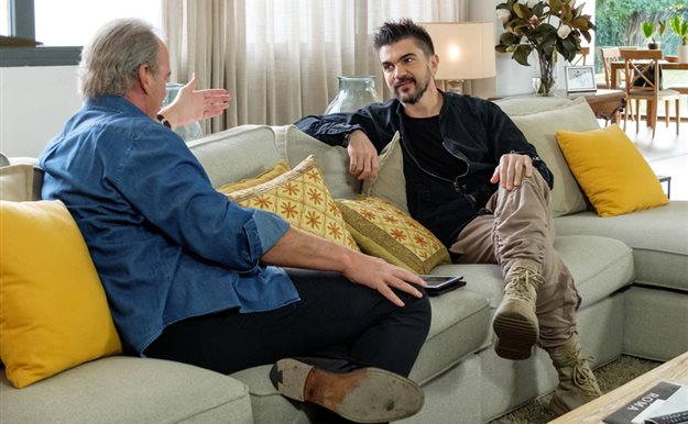 Juanes ahonda con Bertín Osborne en su tragedia familiar
