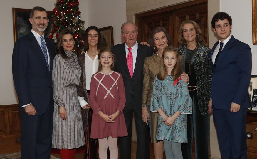 Reunión familiar por el 80 cumpleaños de Juan Carlos