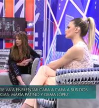 María Lapiedra se enfrenta cara a cara con María Patiño y Gema López