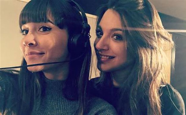 Aitana y Ana Guerra sacan su versión más sexy en la grabación del videoclip de 'Lo malo'