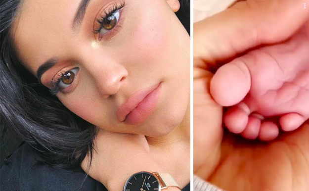 Kylie Jenner presenta a su hija recién nacida con el vídeo más tierno del mundo