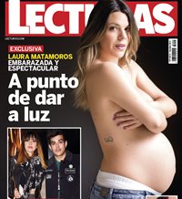 En Lecturas, Laura Matamoros: su último y espectacular posado antes de dar a luz