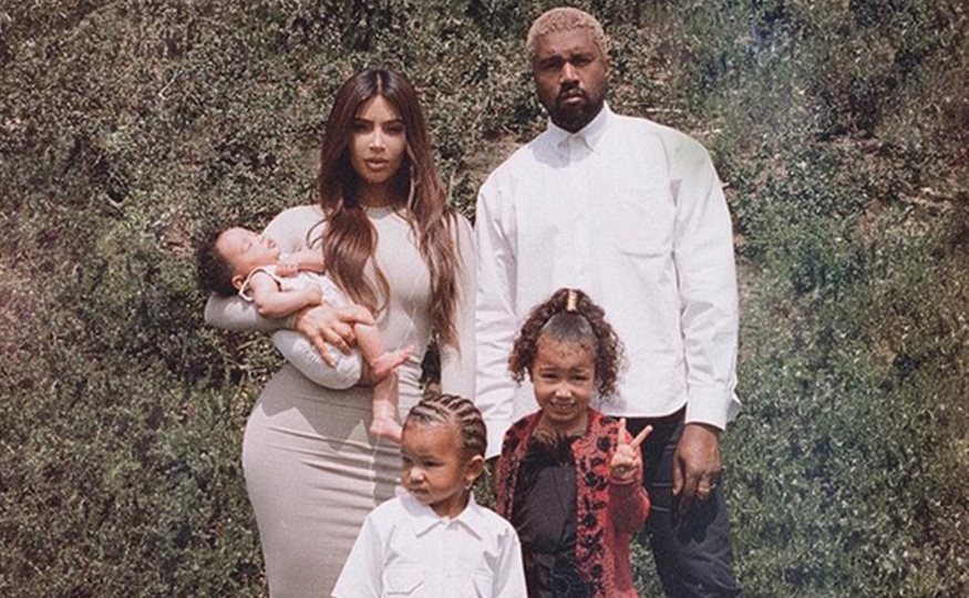 Primera foto de Kim Kardashian con su familia