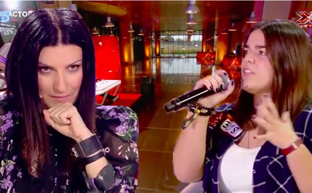 Factor X: Las lágrimas de Laura Pausini con la actuación de la sobrina de Roberto Álamo 