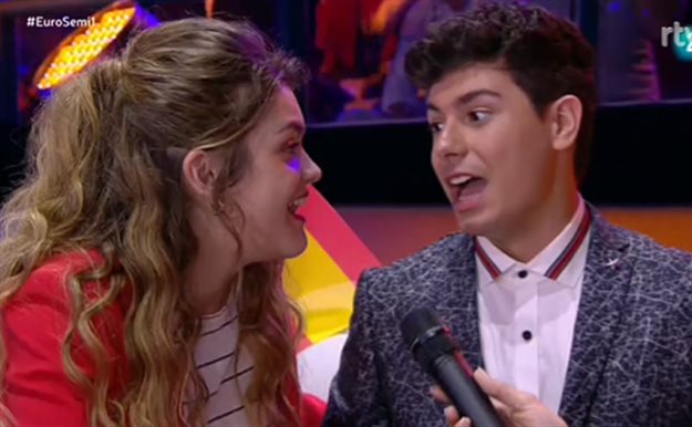 La incómoda pregunta a Alfred y Amaia en la semifinal de 'Eurovisión 2018'