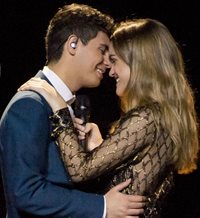 Eurovisión: el importante papel del novio de Paula Vázquez en la actuación de Alfred y Amaia