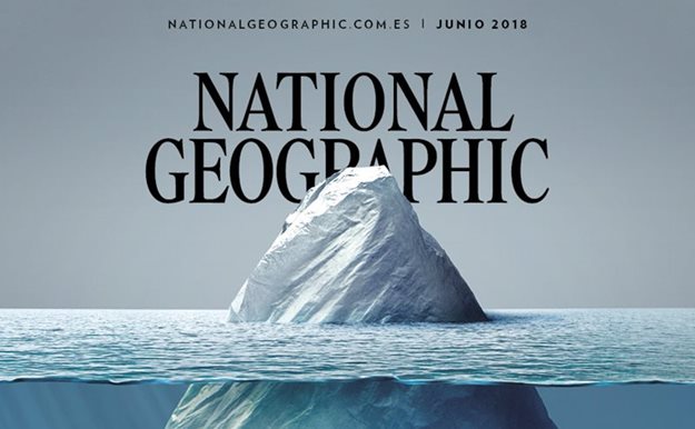 Así fue como nació la aplaudida portada del iceberg de 'National Geographic'