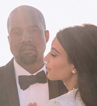 Kim Kardashian rompe internet publicando fotos inéditas de su boda 