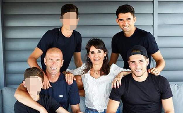 Los hijos de Zinedine Zidane que siguen los pasos de su padre