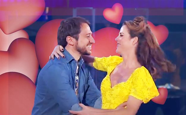 El tierno (e inesperado) beso de Amelia Bono y Manuel Martos en 'Bailando con las estrellas'