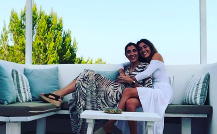 Paz Padilla y Anna Ferrer disfrutan de unas merecidas vacaciones madre hija