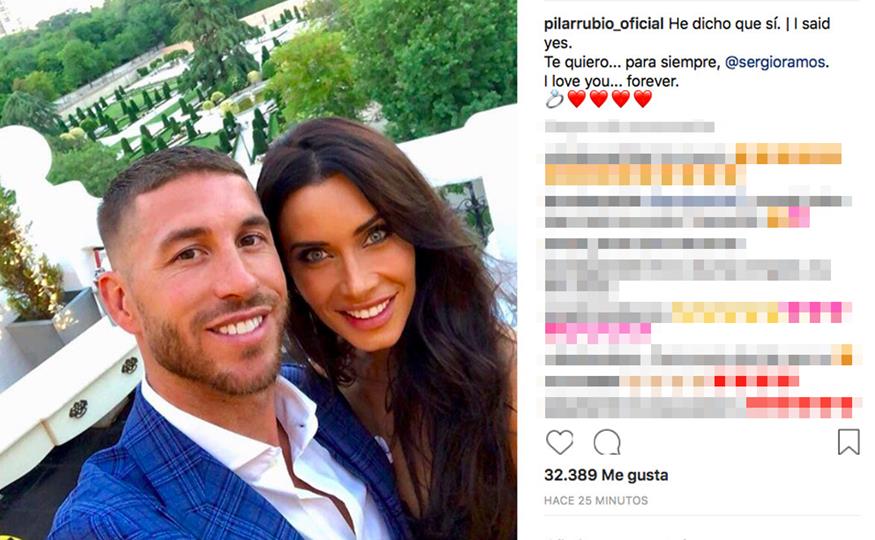 Pilar Rubio y Sergio Ramos ¡se casan!