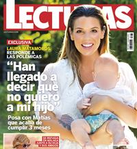 En Lecturas, Laura Matamoros posa con su hijo Matías y responde a las polémicas