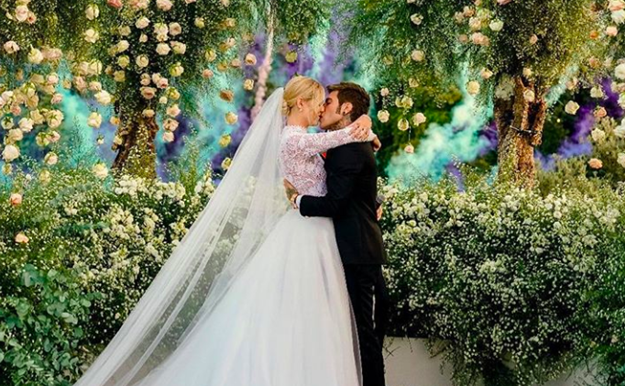 Todos los detalles de la lujosa (y larga) boda de Chiara Ferragni y Fedez
