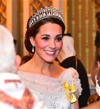 Kate Middleton luce la tiara de Lady Di, la favorita de Diana de Gales