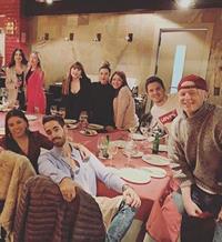 Àlex Lequio preside la tradicional cena navideña con sus colegas