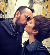 Laura Escanes y Risto Mejide se comen a besos en Lisboa