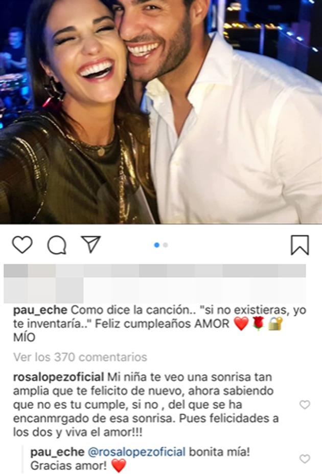Rosa López, excompañera de David Bustamante, da ‘el visto bueno’ a Paula Echevarría y Miguel Torres