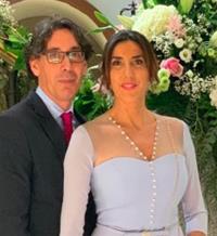 Paz Padilla, con un look espectacular, se va de boda con su marido, Antonio Vidal 