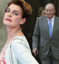 El rey Juan Carlos coqueteó con Antonia Dell'Atte ante la reina Sofía y Alessandro Lequio