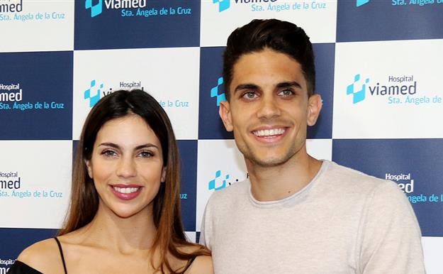 Marc Bartra y Melissa Jiménez anuncian que esperan su tercer hijo