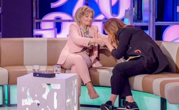 El tenso encuentro entre Toñi Moreno y María Teresa Campos en televisión