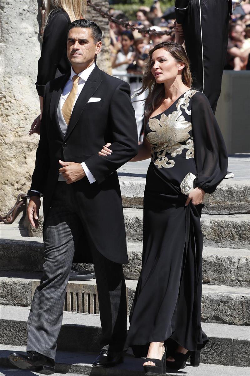 Juanito Gutierrez y su pareja. Juanito Gutiérrez y su pareja