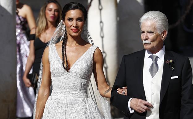 Boda Pilar Rubio y Sergio Ramos: la novia luce un vestido de Zuhair Murad