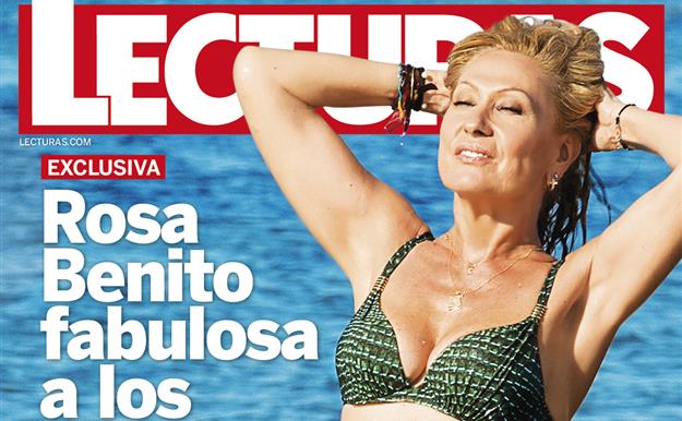 Rosa Benito, fabulosa en bikini a los 63 años