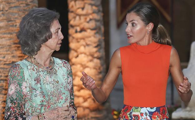 La reina Letizia y doña Sofía no compartirán casa durante sus vacaciones en Marivent