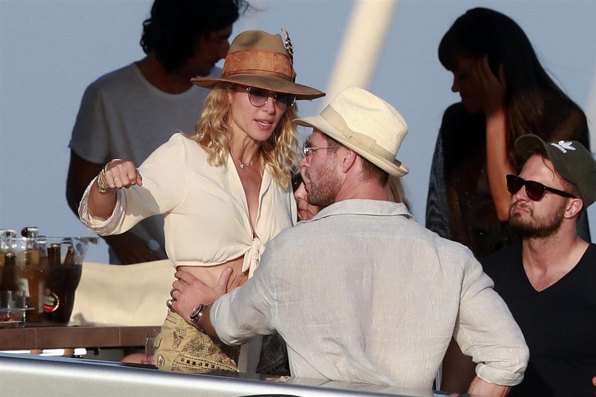 Elsa Pataky Chris Hemsworth vacaciones Ibiza