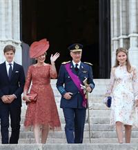 Los reyes de Bélgica celebran su Día Nacional por todo lo alto