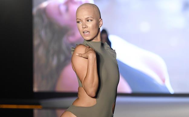 Christie Valdiserri, la modelo que ha roto con los tabúes de la alopecia