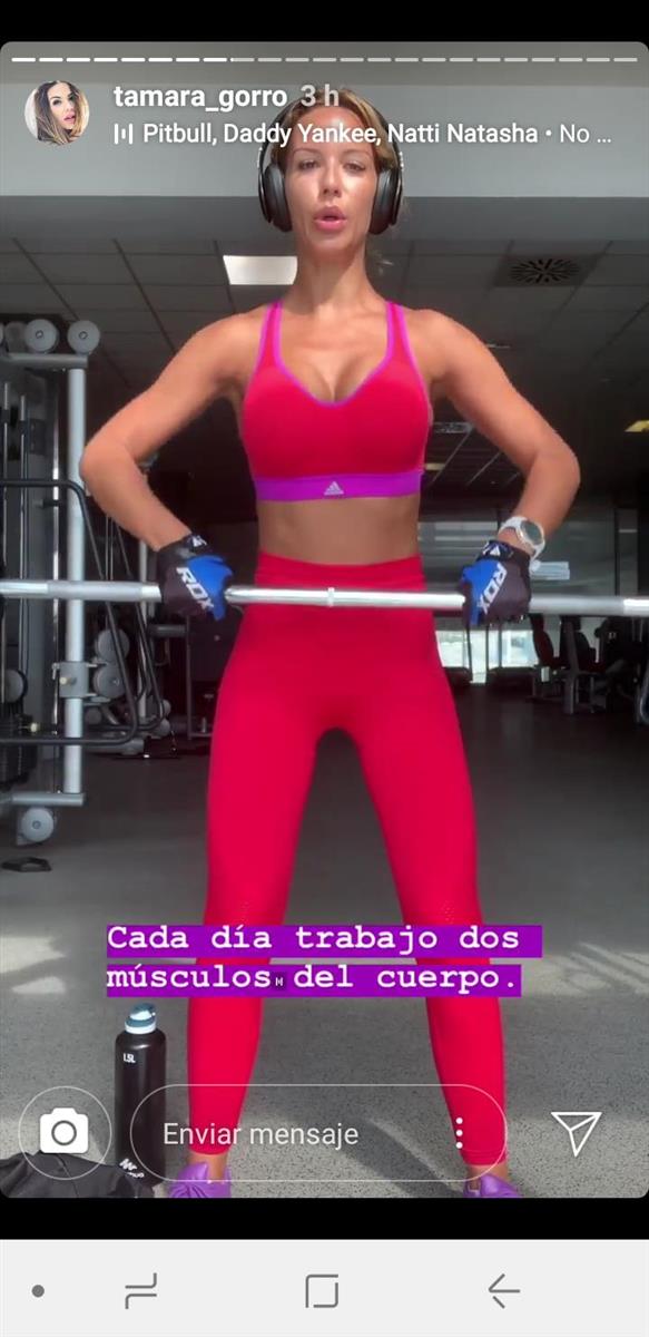 Tamara Gorro gym