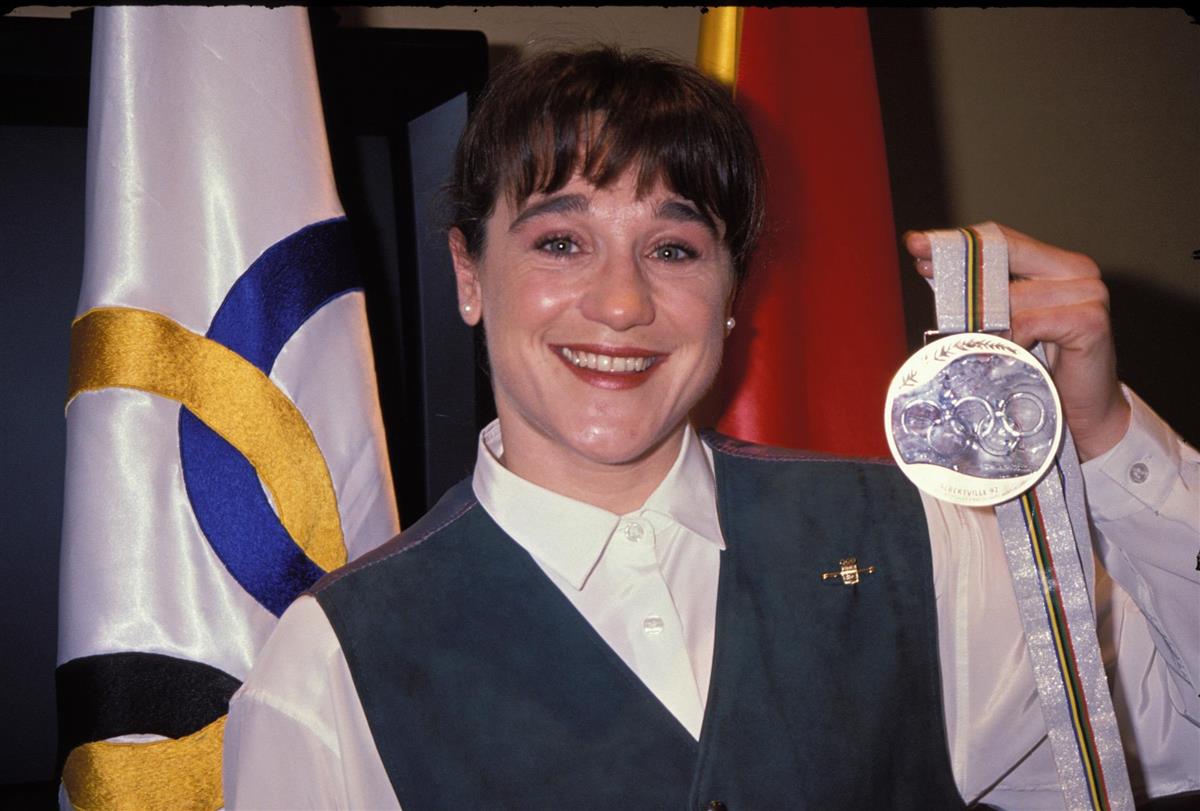 Blanca Fernandez Ochoa medalla