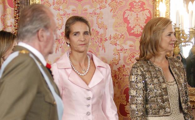 Juan Carlos, Cristina y Elena de Borbón podrían reaparecer juntos este domingo en la boda del hijo del Aga Khan