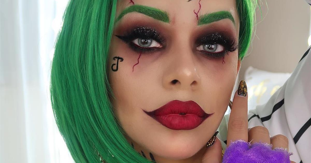  Halloween    cómo conseguir el maquillaje de El Joker en versión femenina