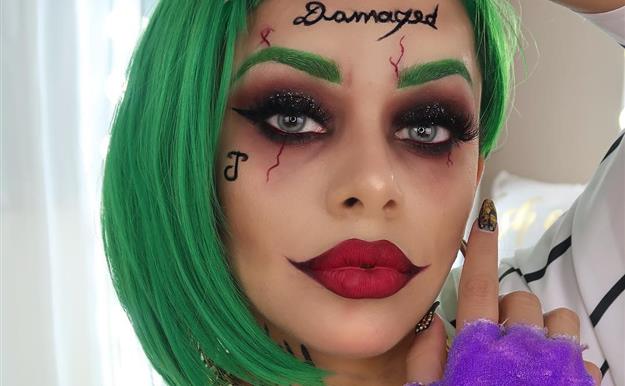Halloween 2019: cómo conseguir el maquillaje de El Joker en versión femenina
