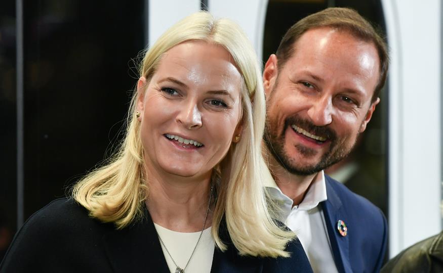 Haakon y Mette Marit Alemania