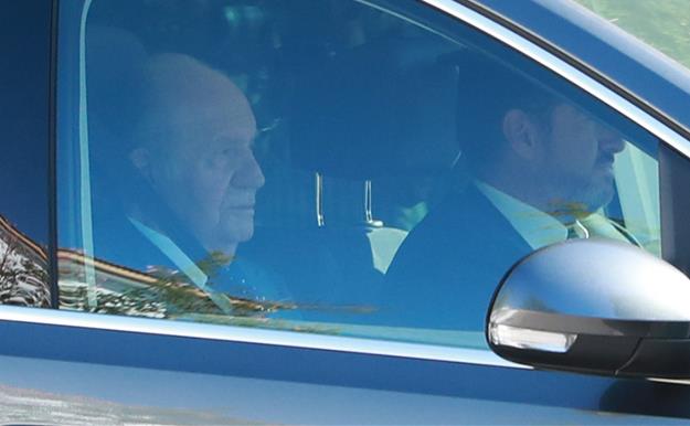 Boda Rafa Nadal y Xisca. El rey Juan Carlos llega a Sa Fortalesa
